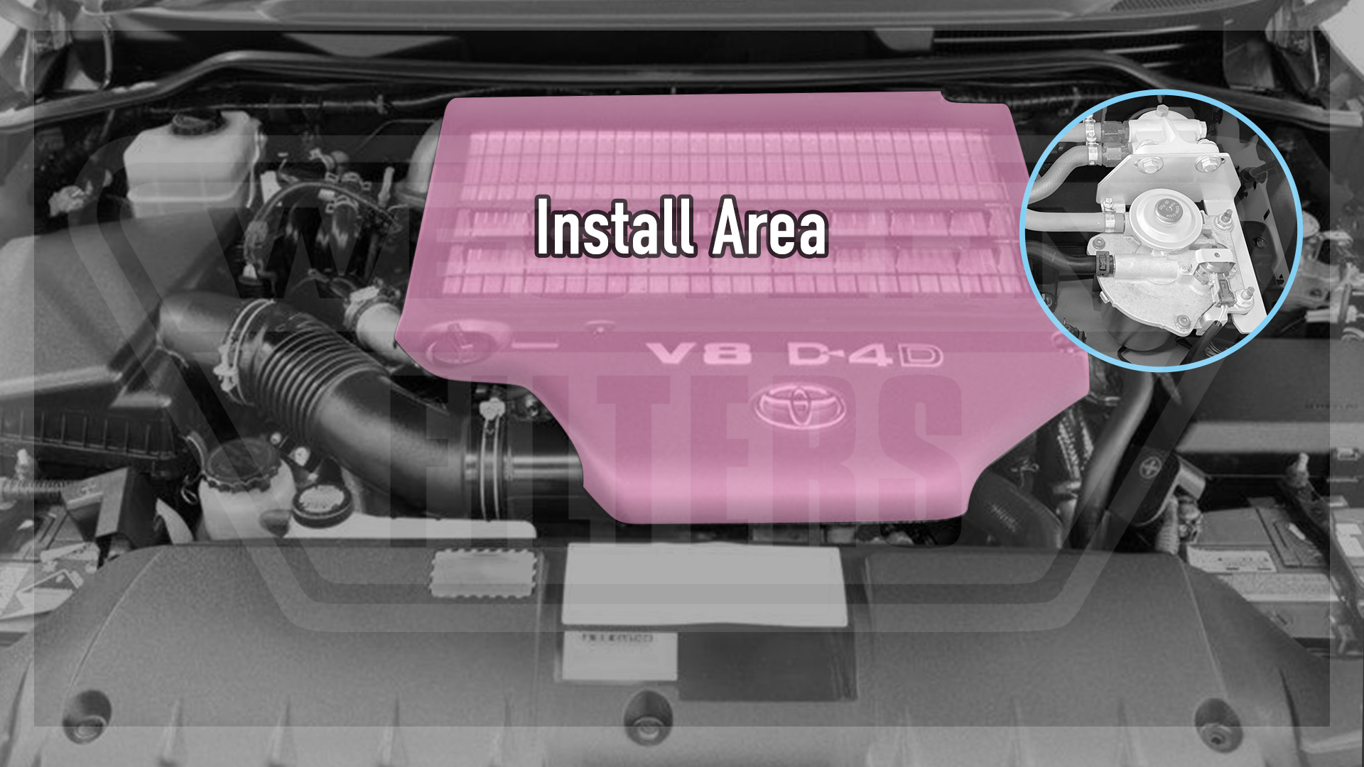 engine bay position 21-fm