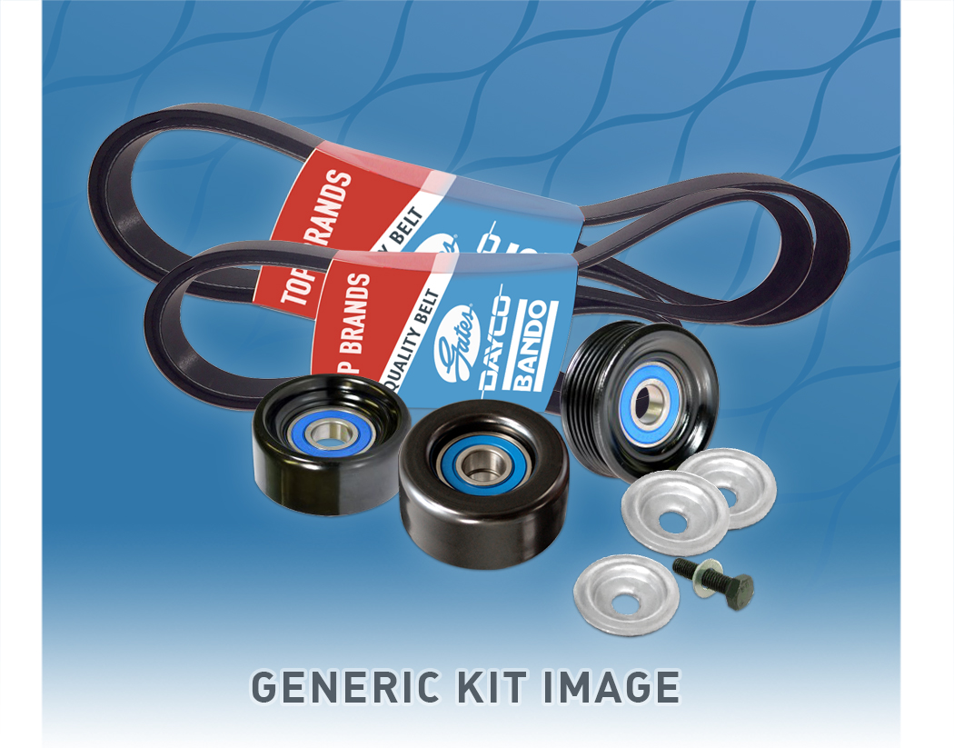 Belt & Pulley Kit for Holden Commodore VE 20062010 6L V8 OHV L98 Incl