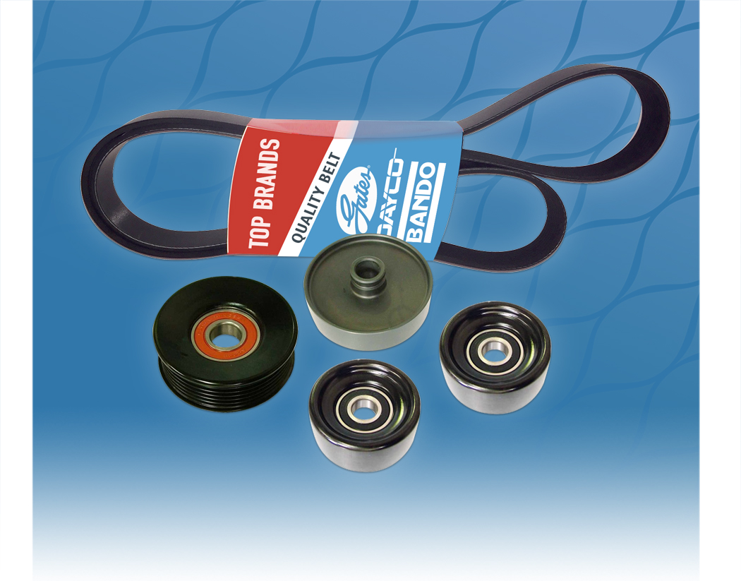 Belt & Pulley Kit for Ford Falcon AU 4.0L XR6 **NOT FOR Std 6Cyl