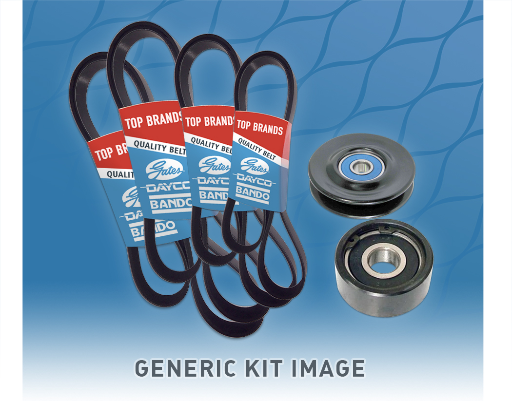 Belt & Pulley Kit for Toyota Hilux 19972005 3.0L D 5L.Eng. LN147/167/