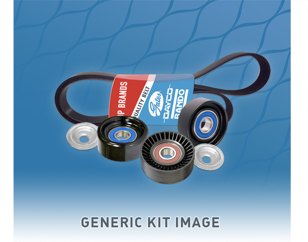 Belt & Pulley Kit for Mitsubishi Lancer 20072011 CJ 2.0L DOHC Petrol