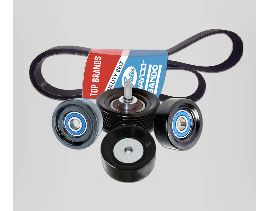 Belt & Pulley Kit for Holden Colorado 2012on Ute RG 2.8L 2.5L Turbo