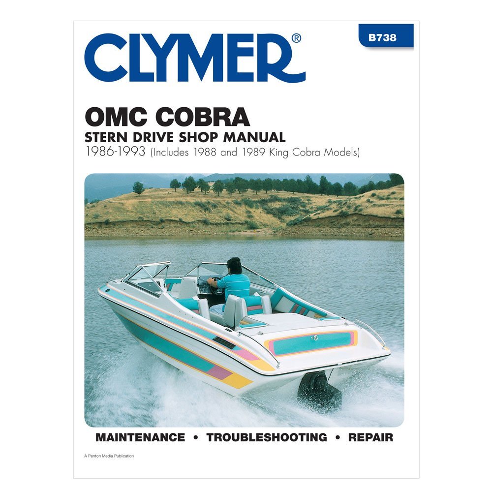 OMC Cobra Stern Drives (Includes 1988 and 1989 King Cobra models), 1986-1993. This specific marine engine manual ...