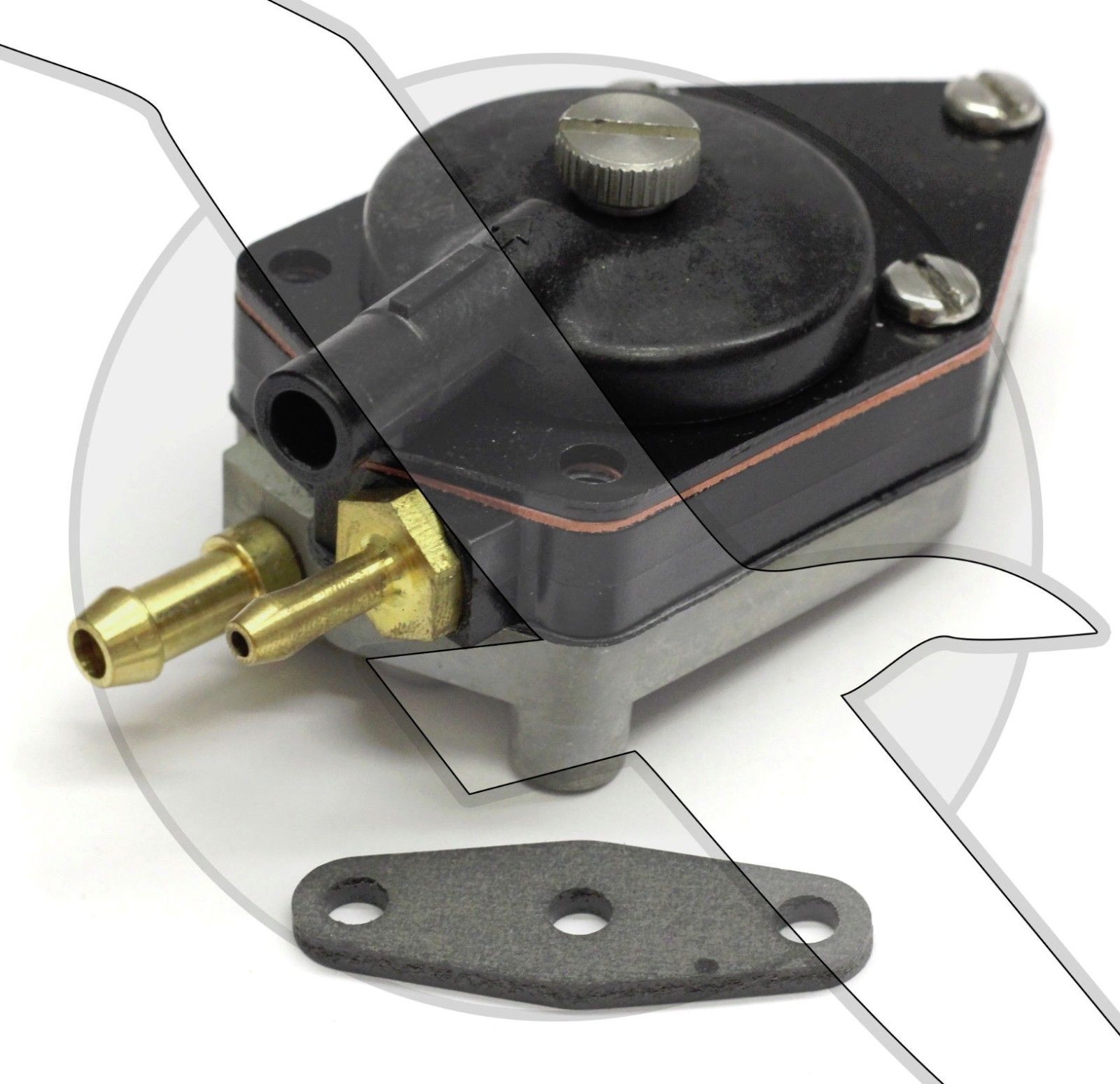Motadin Fuel Pump For Johnson Evinrude OMC 35 HP Outboard (1976-1979) – 35E / 35R Models