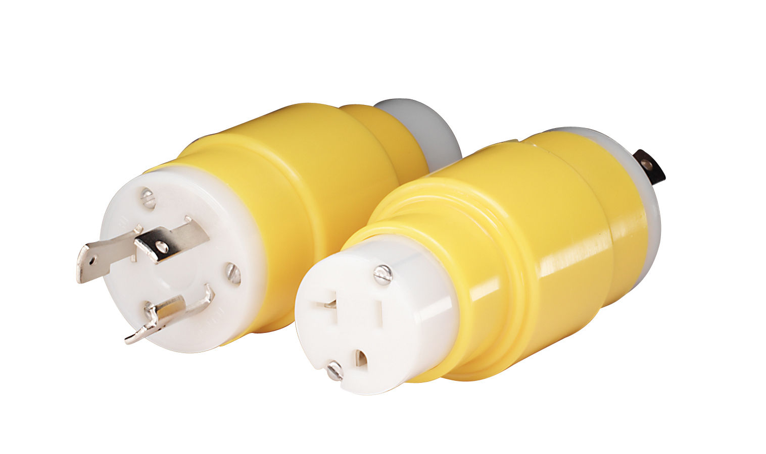 Marinco Straight Adapter 15a Or 20a 125v Straight Blade To