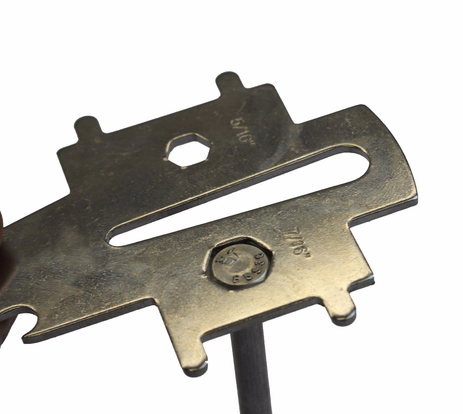 Multiuse Universal Deck Plate Gas Fuel Waste Cap Shackle Key Stainless Steel NEW