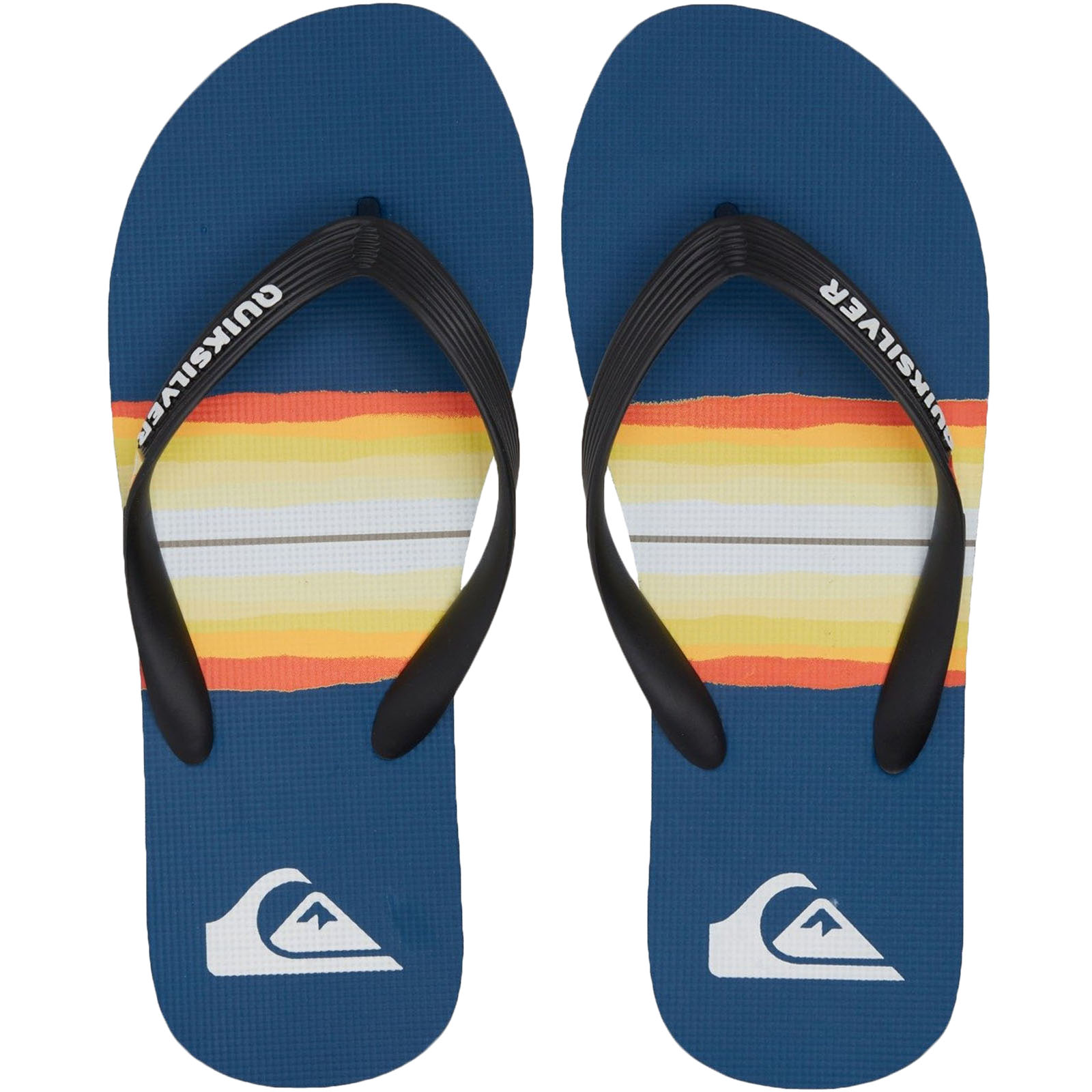 Quiksilver Mens MoloKai Resin Tint Summer Beach Pool Sandals Thongs Flip Flops