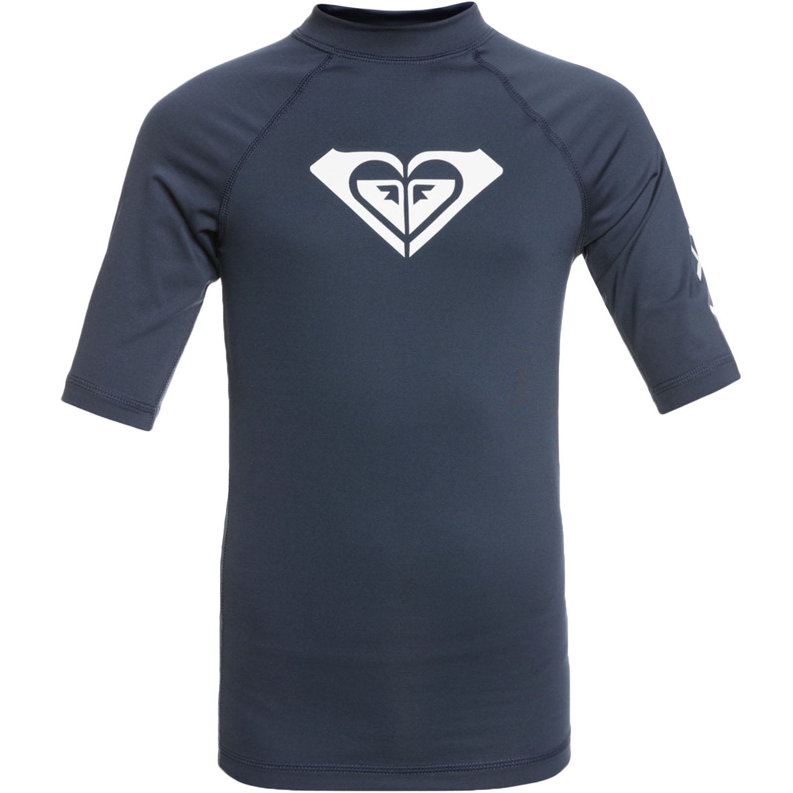 Roxy Girls Wholehearted Short Sleeve Beach Surf UPF 50 Rash Guard Vest T-Shirt - Picture 17 of 27