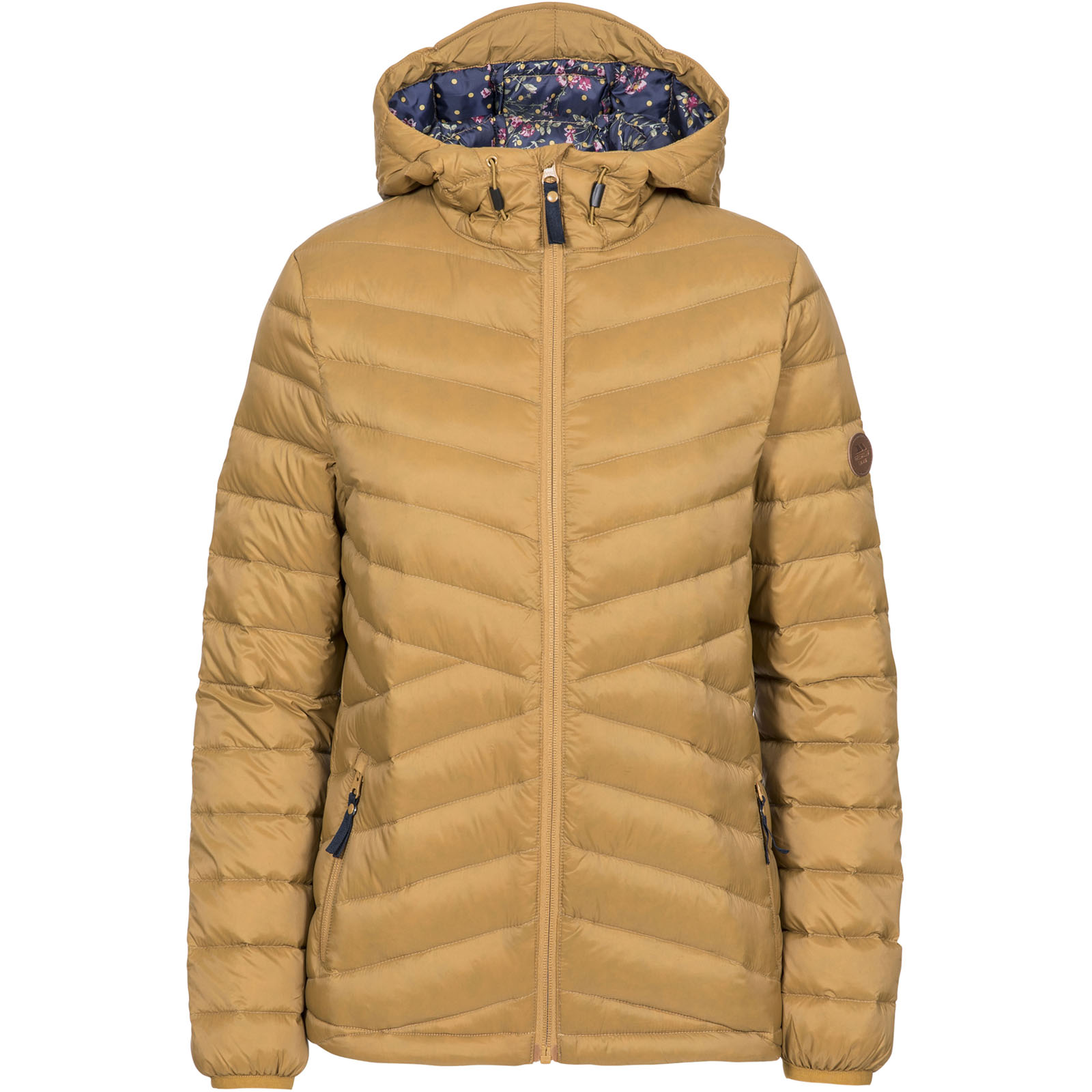 Trespass Womens Thora Lightweight Padded Down Jacket Coat Sandstone XXL