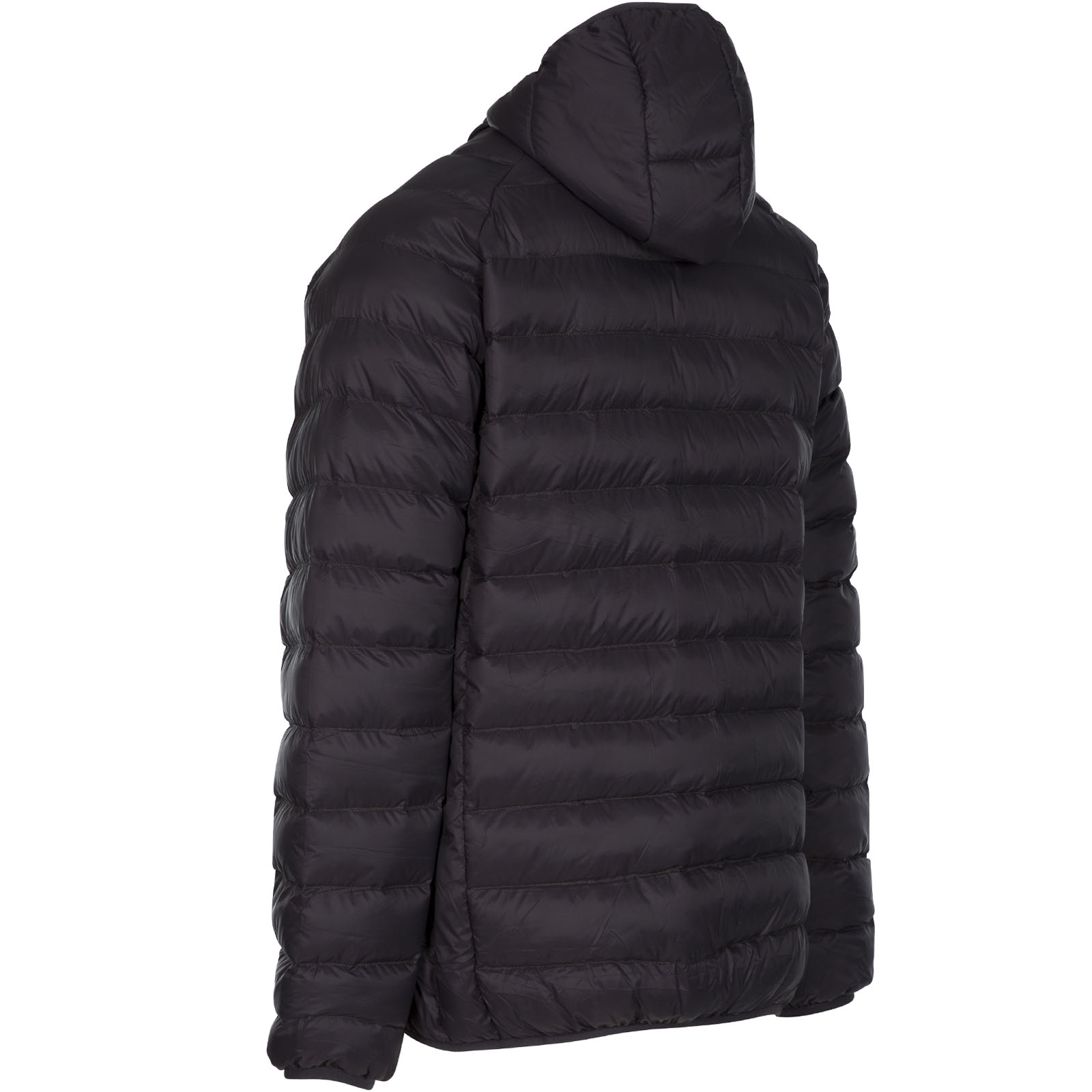 Abrigo chaqueta aislante acolchado con capucha Trespass Boston para hombre - Imagen 7 de 9