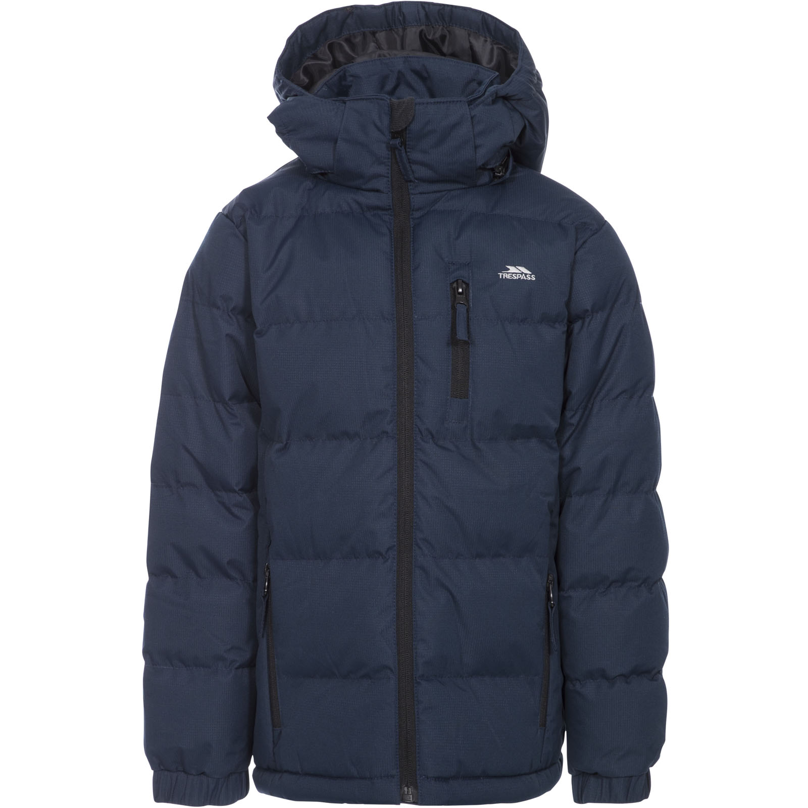 Trespass Kids Youths Tuff Hooded Padded Outdoor Walking Hiking Jacket Coat - Picture 10 of 15