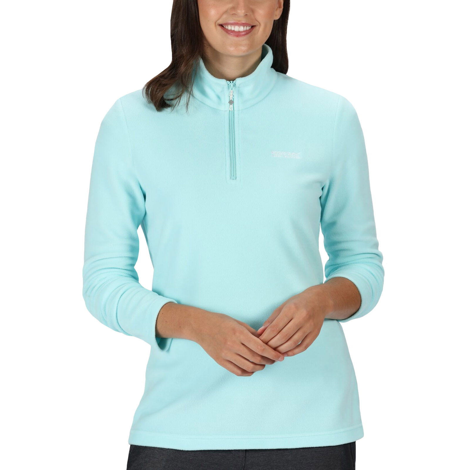 Regatta Womens Sweethart Lightweight 1/2 Zip Outdoor Walking Fleece Pullover - Picture 25 of 95