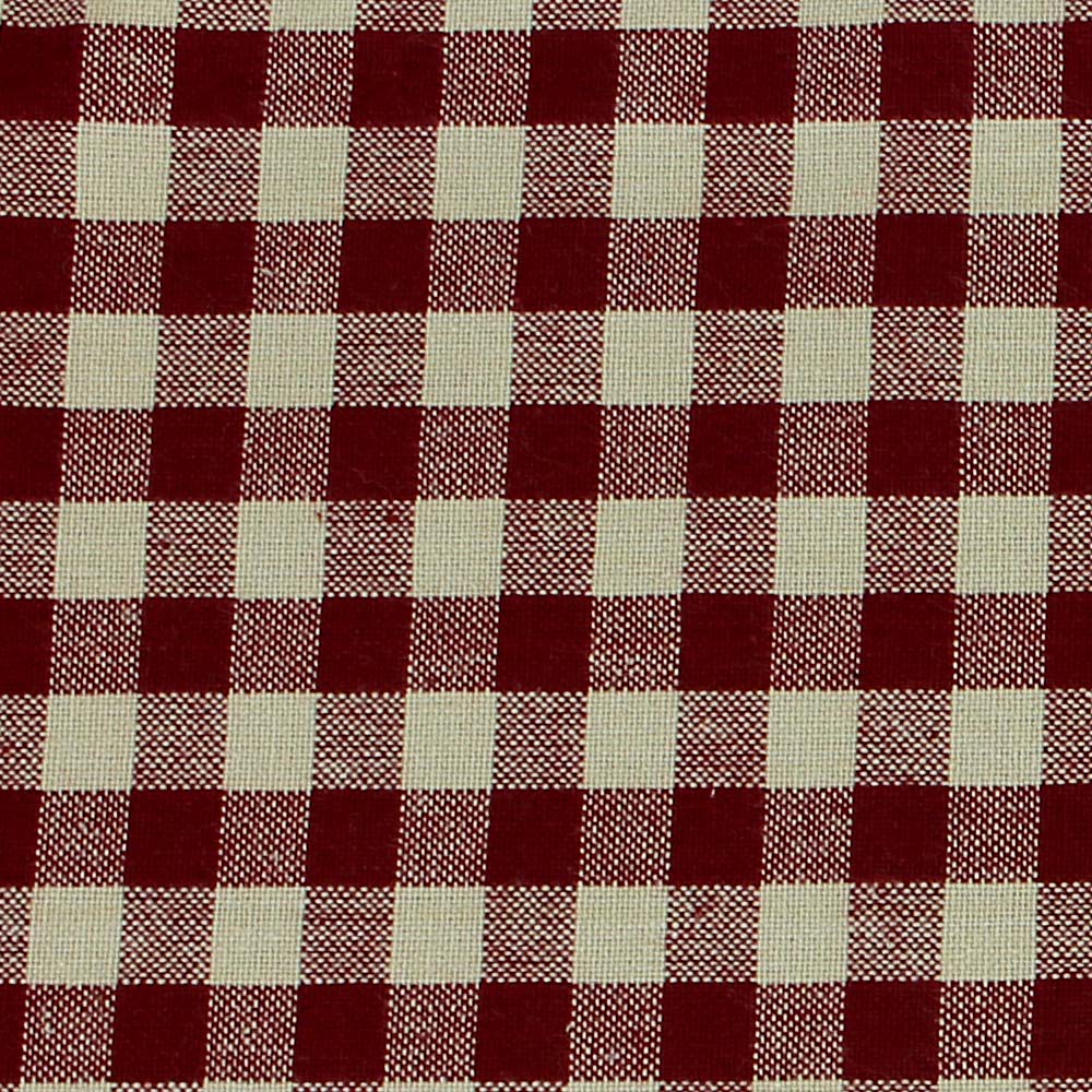 thumbnail 4 - Star Berry Vine Check Fairfield Valance - Red or Black