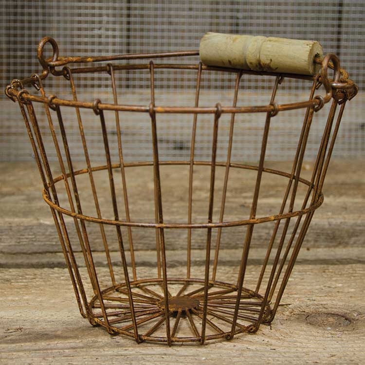 Small Wire Egg Basket eBay