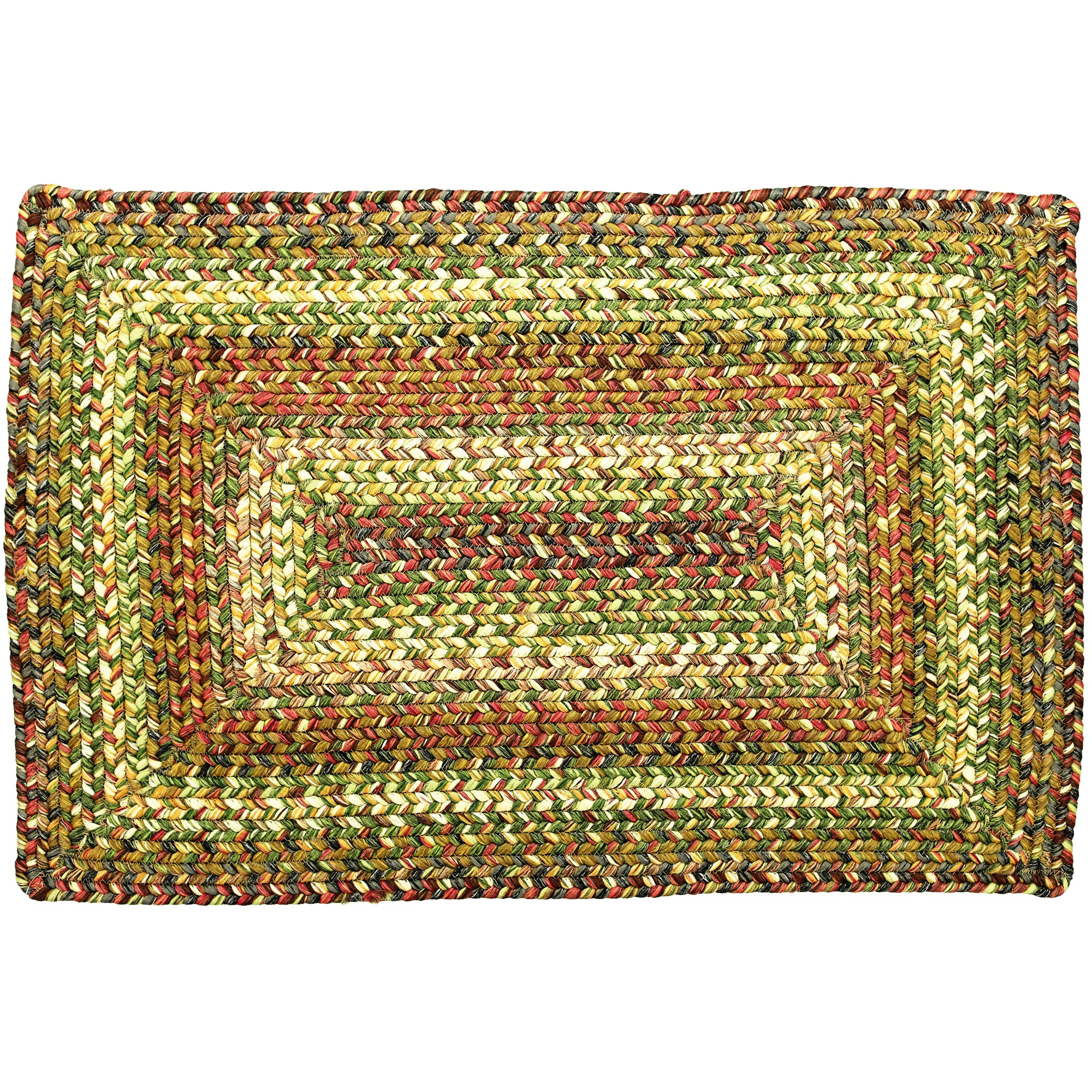 Rainforest Ultra Durable Washable Braided Area Rugs Oval Rectangle