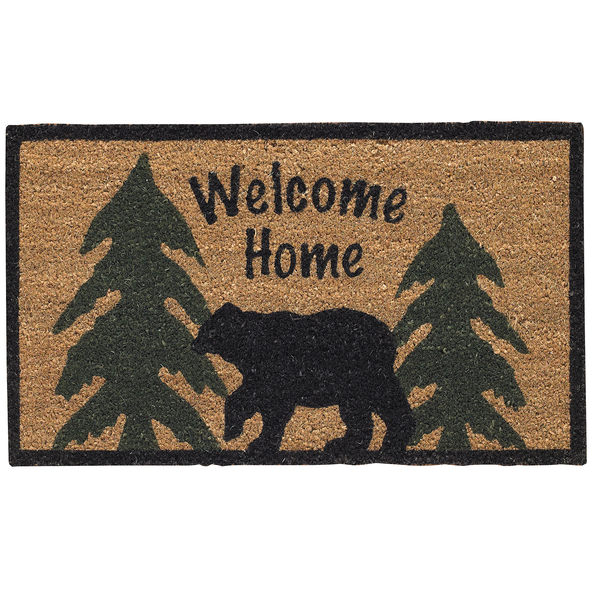welcome home black bear doormat | ebay welcome home black bear doormat | ebay