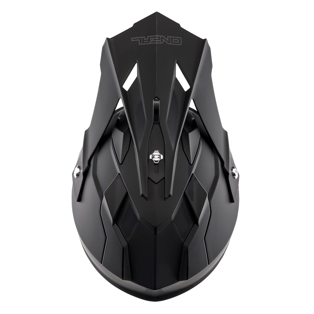 ONEAL Flat Black RL 2 Series Motocross Helmet