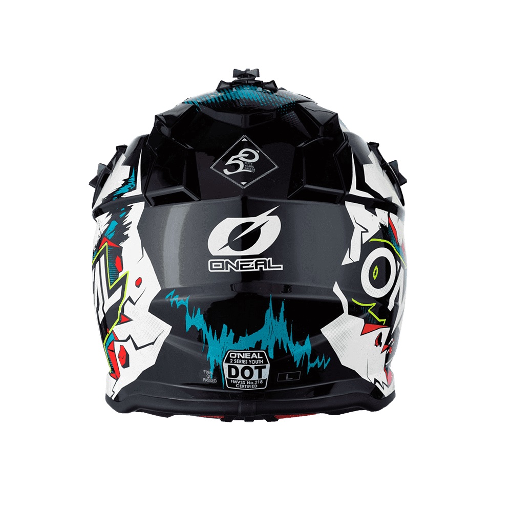 ONEAL 2Series YOUTH HELMET VILLAIN WHITE