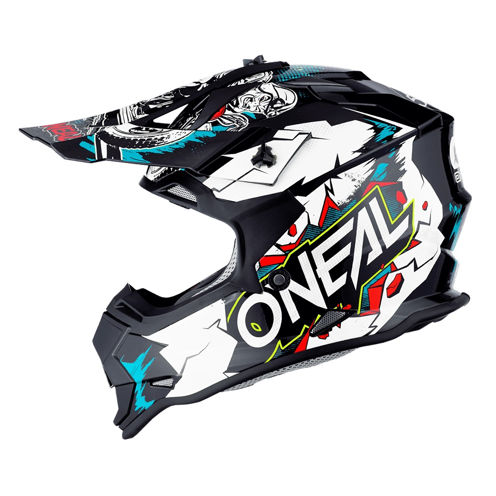 ONEAL 2Series YOUTH HELMET VILLAIN WHITE