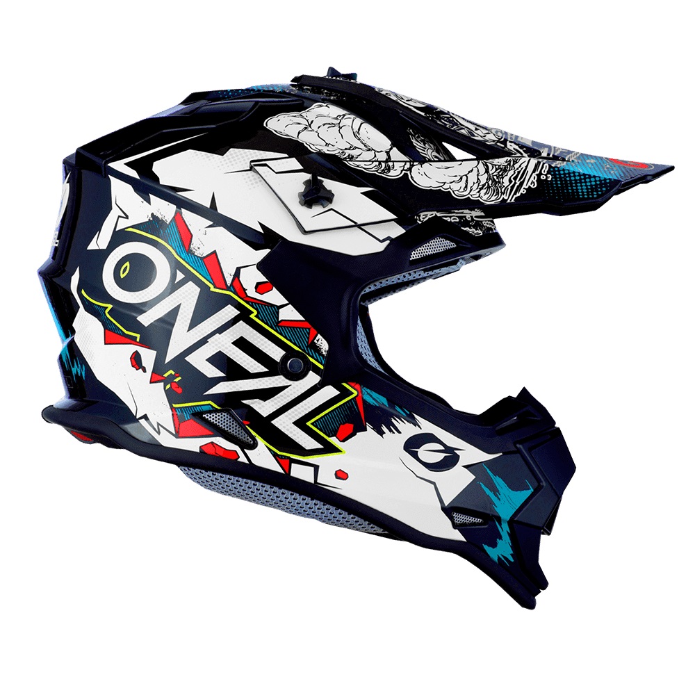 ONEAL 2Series YOUTH HELMET VILLAIN WHITE