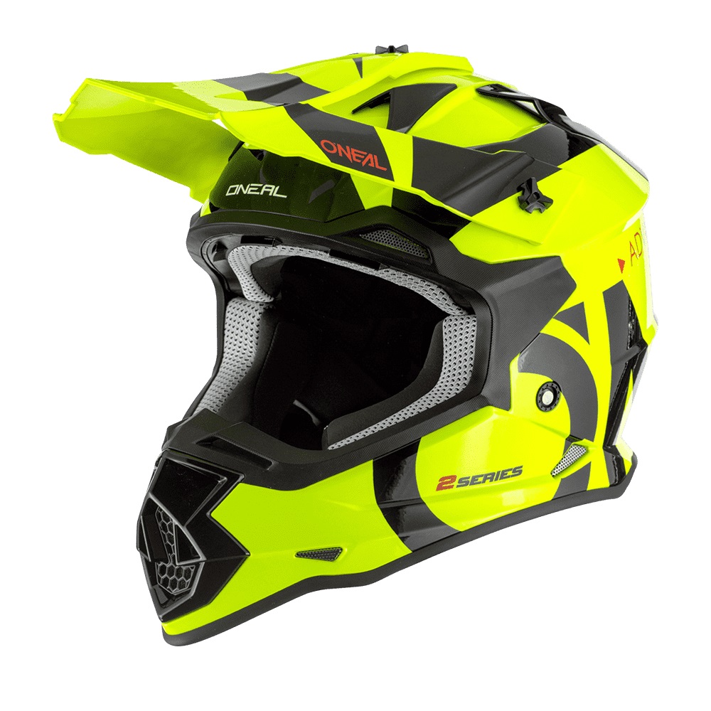 ONEAL RL SLICK Neon/Black Motocross Helmet