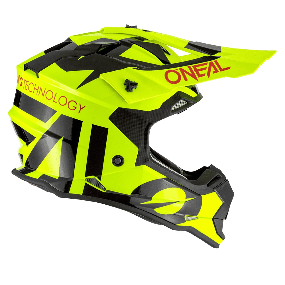 ONEAL RL SLICK Neon/Black Motocross Helmet