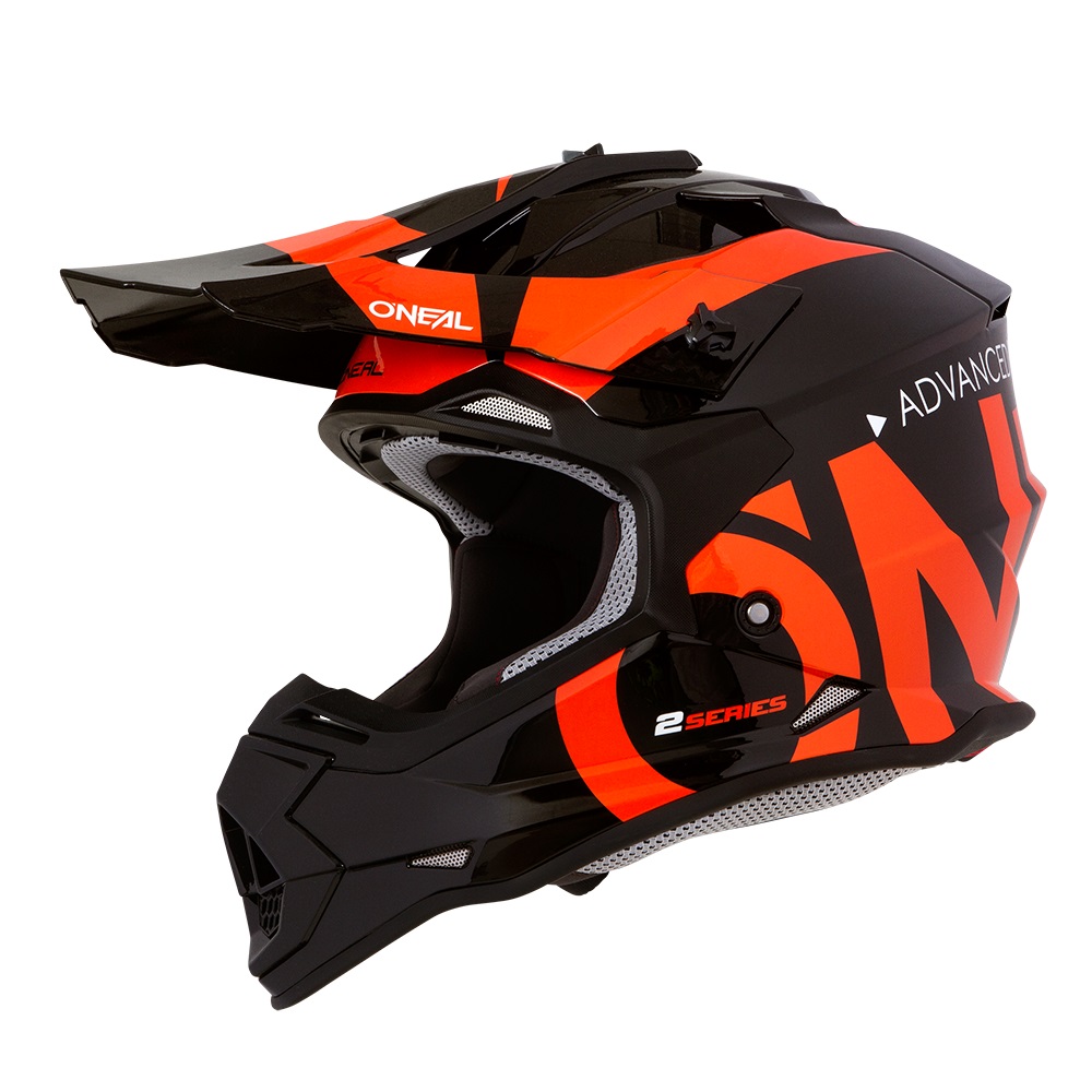 ONEAL RL SLICK Orange/Black Motocross Helmet