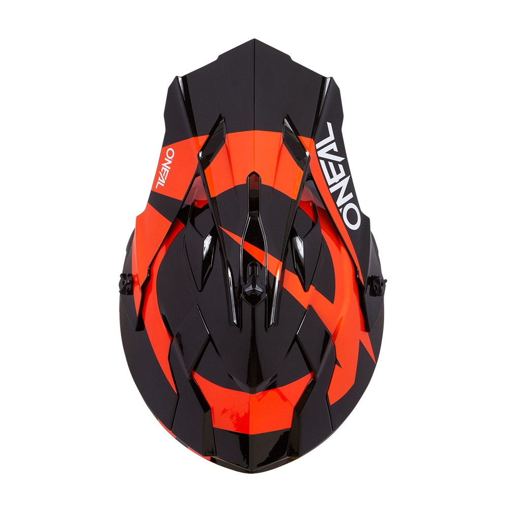 ONEAL RL SLICK Orange/Black Motocross Helmet