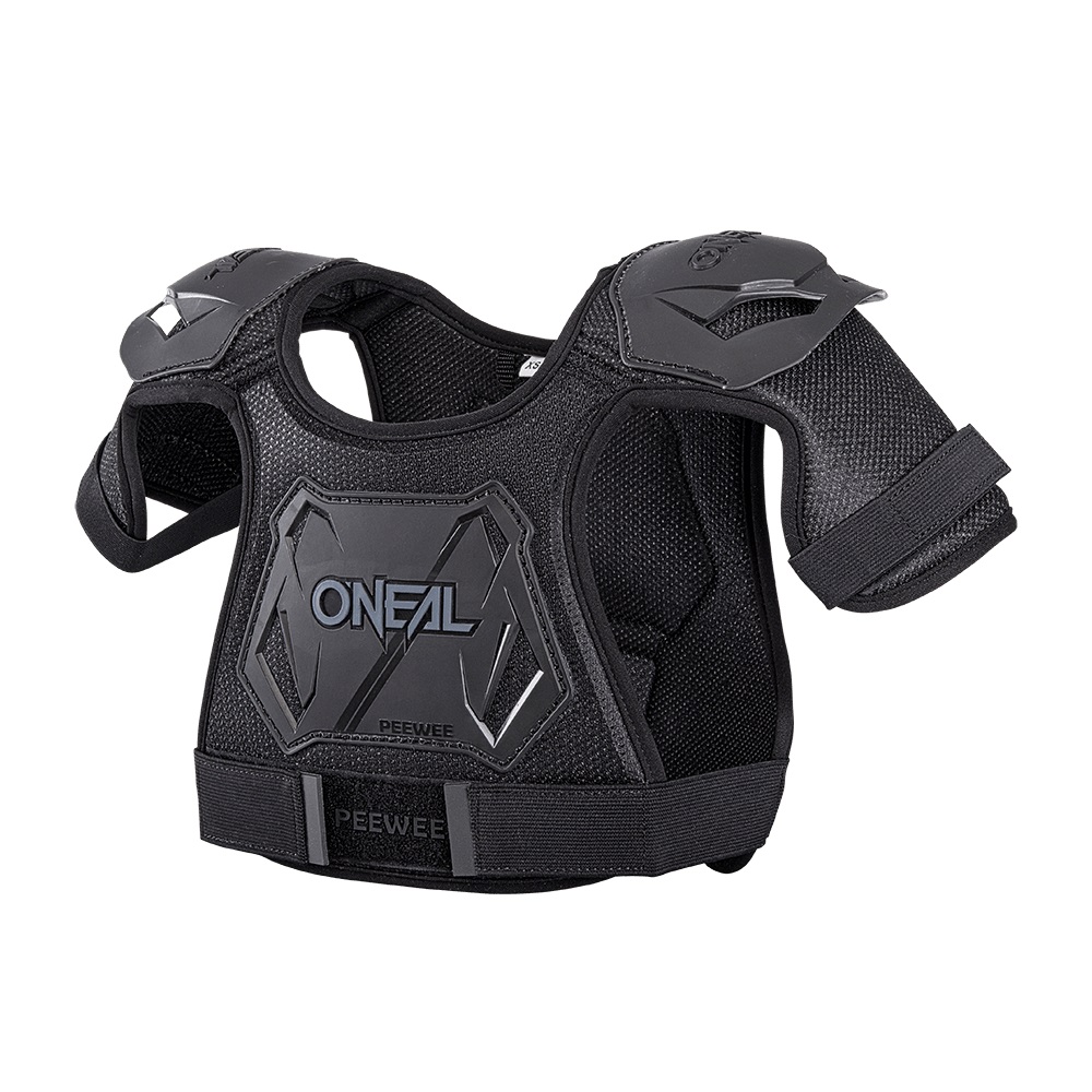 ONEAL PEEWEE Chest Guard Black/Neon Yellow