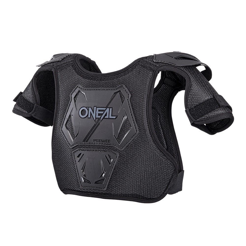 ONEAL PEEWEE Chest Guard Black/Neon Yellow