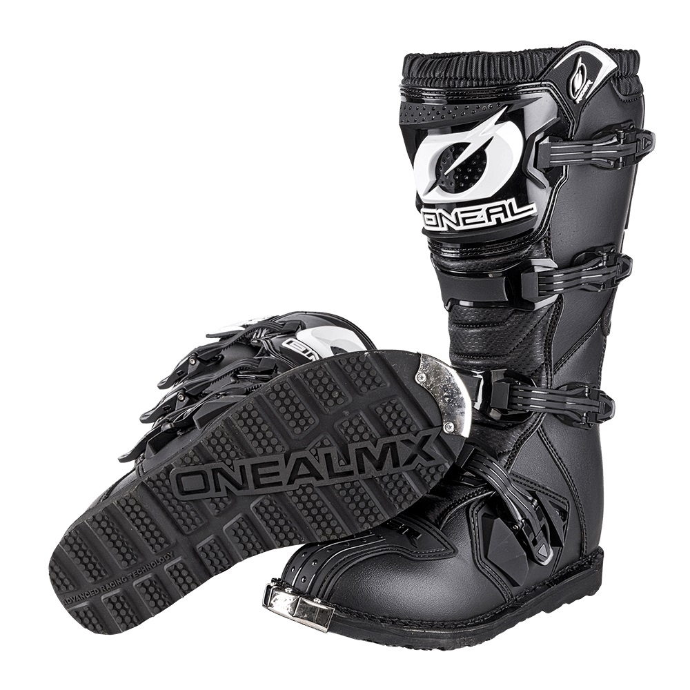 ONEAL Rider Motocross/Enduro Boots (Black)