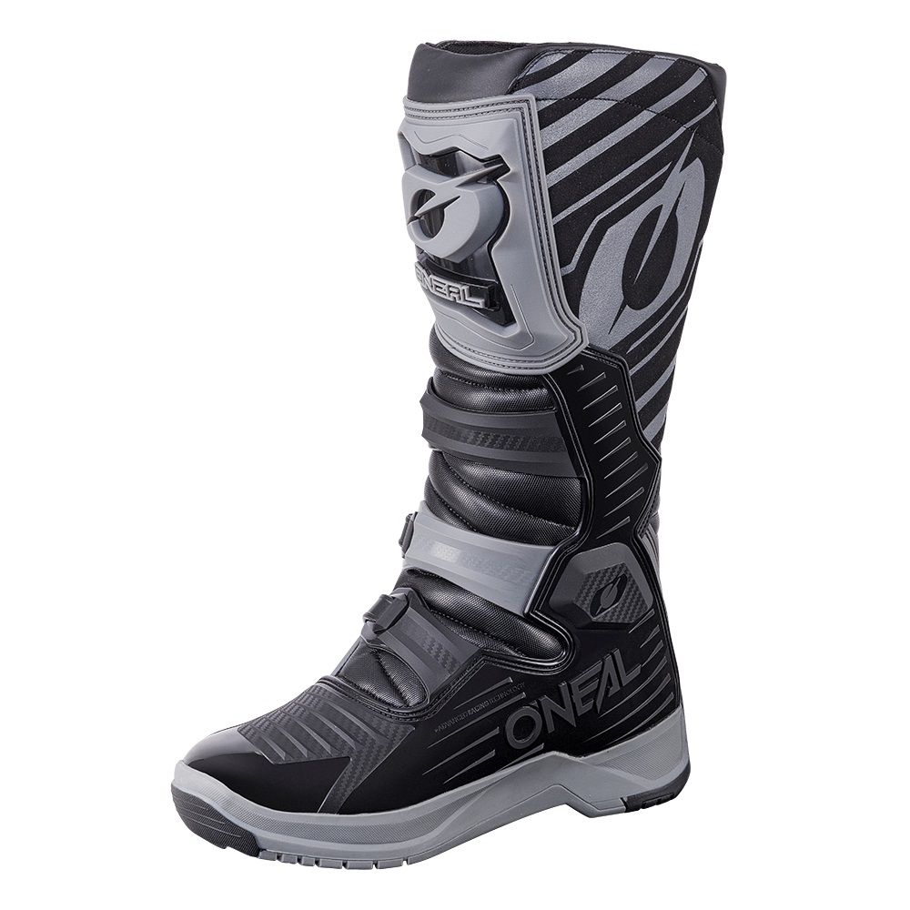 ONEAL RMX Motocross/Enduro Boots (Orange/Grey/Neon Yellow)