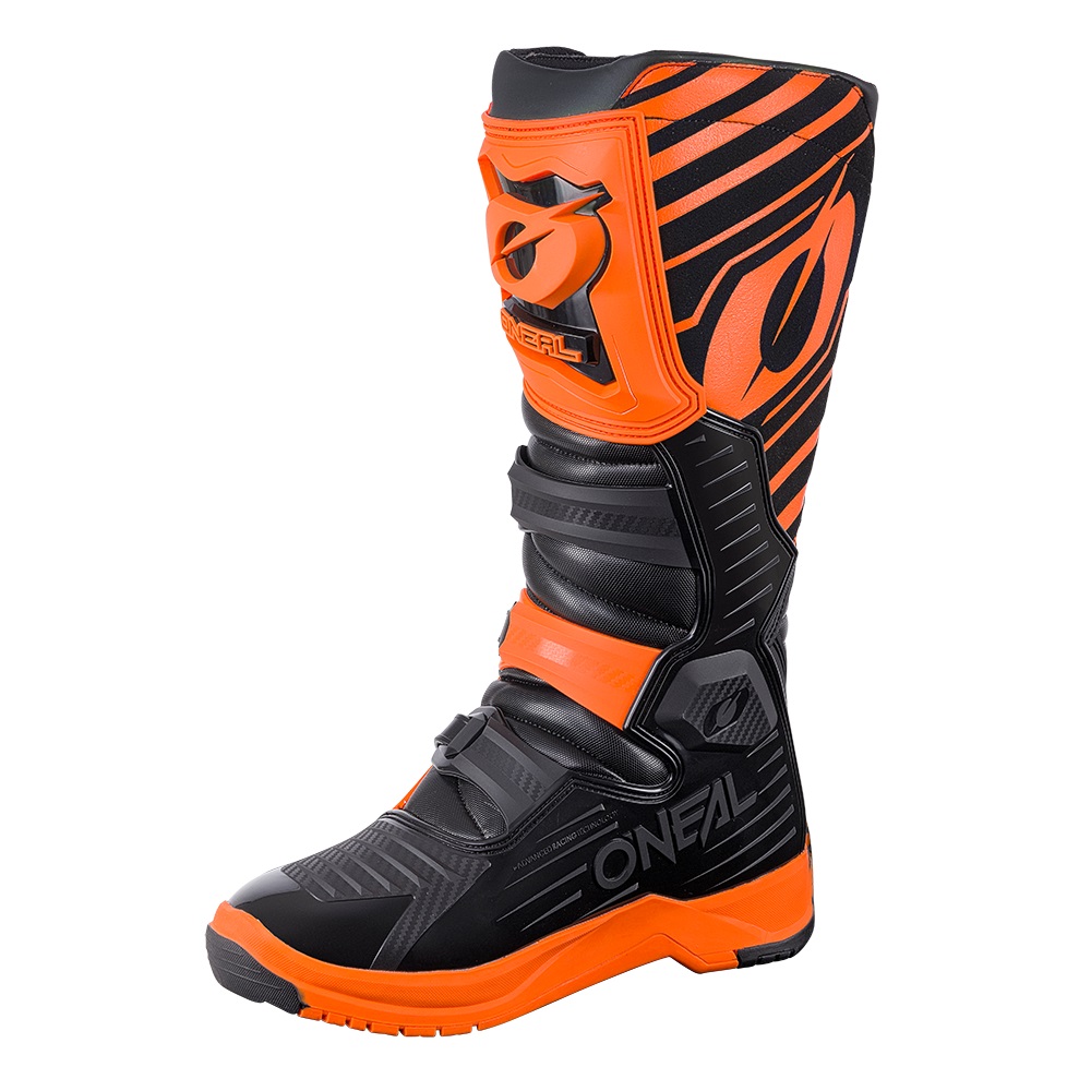 ONEAL RMX Motocross/Enduro Boots (Orange/Grey/Neon Yellow)
