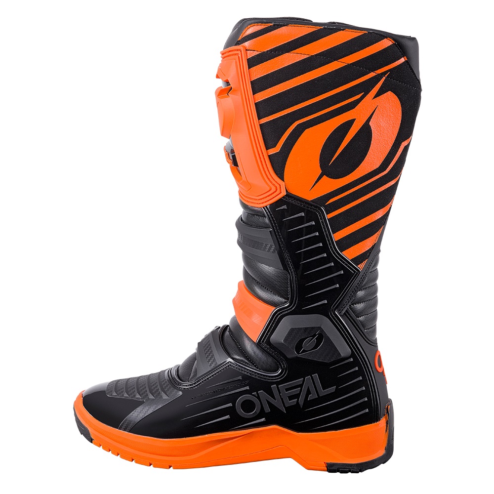 ONEAL RMX Motocross/Enduro Boots (Orange/Grey/Neon Yellow)