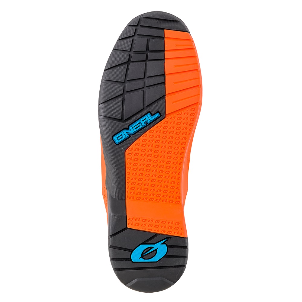 ONEAL RMX Motocross/Enduro Boots (Orange/Grey/Neon Yellow)