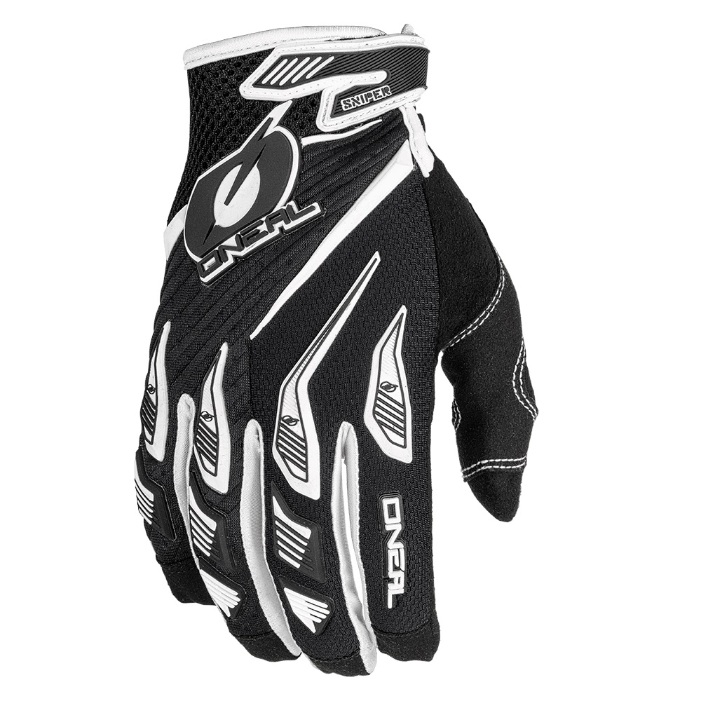 ONEAL Sniper Elite Gloves Black & White