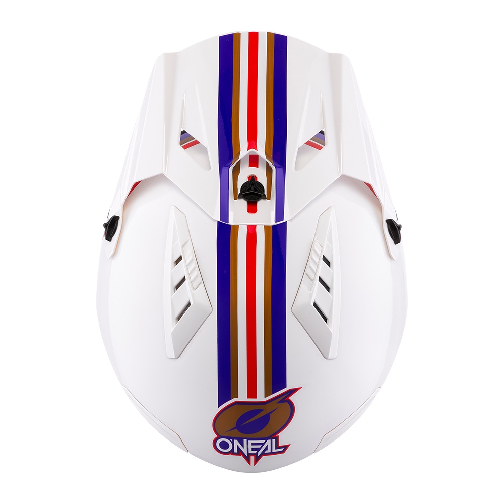 ONEAL Volt Trials Helmet Rothmans - With Drop Down Sun Visor