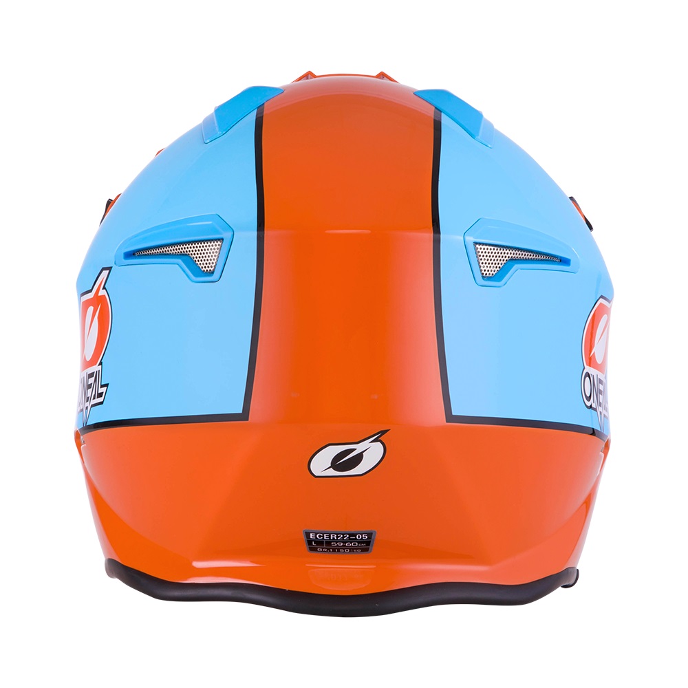 ONEAL Volt Trials Helmet Gulf - With Drop Down Sun Visor