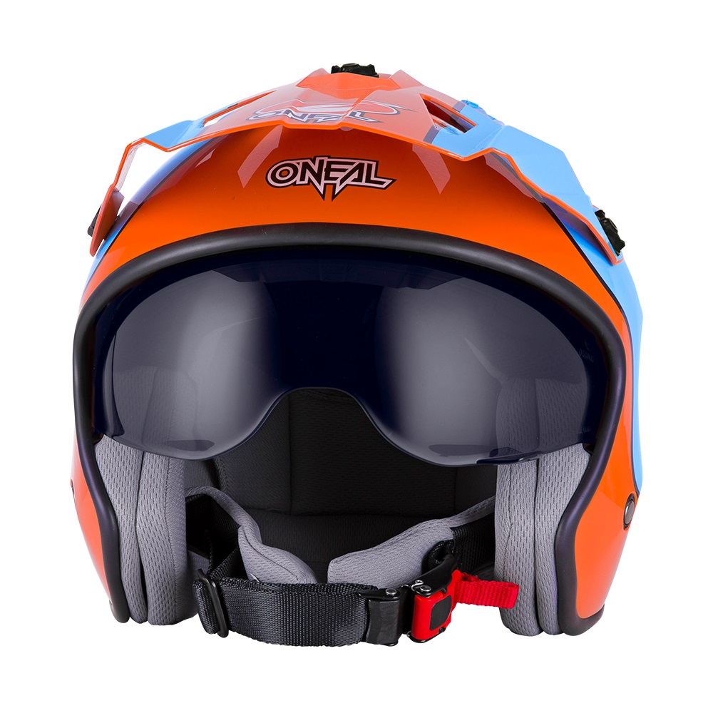 ONEAL Volt Trials Helmet Gulf - With Drop Down Sun Visor