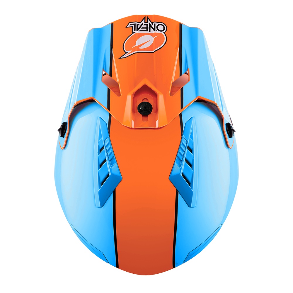 ONEAL Volt Trials Helmet Gulf - With Drop Down Sun Visor