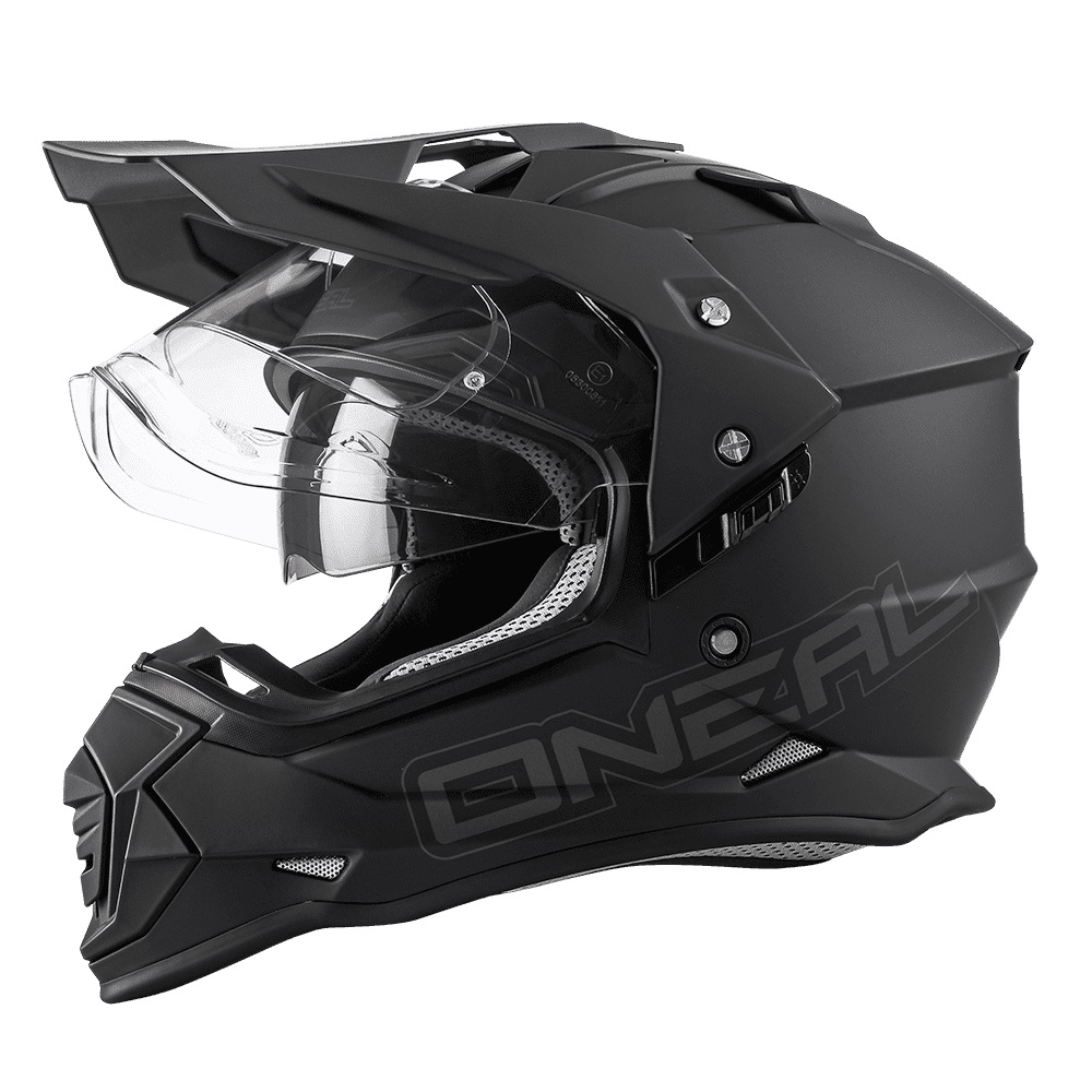 ONEAL SIERRA II FLAT Black Enduro Helmet