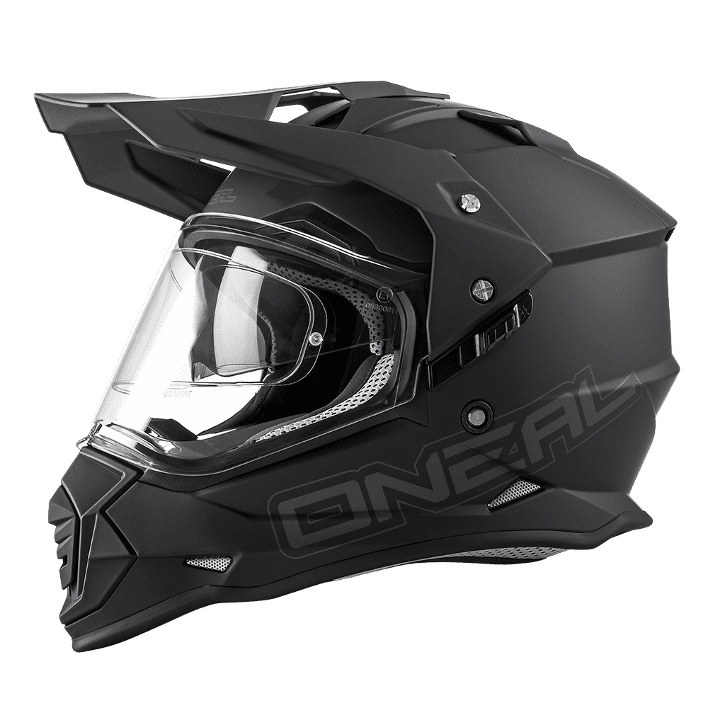ONEAL SIERRA II FLAT Black Enduro Helmet