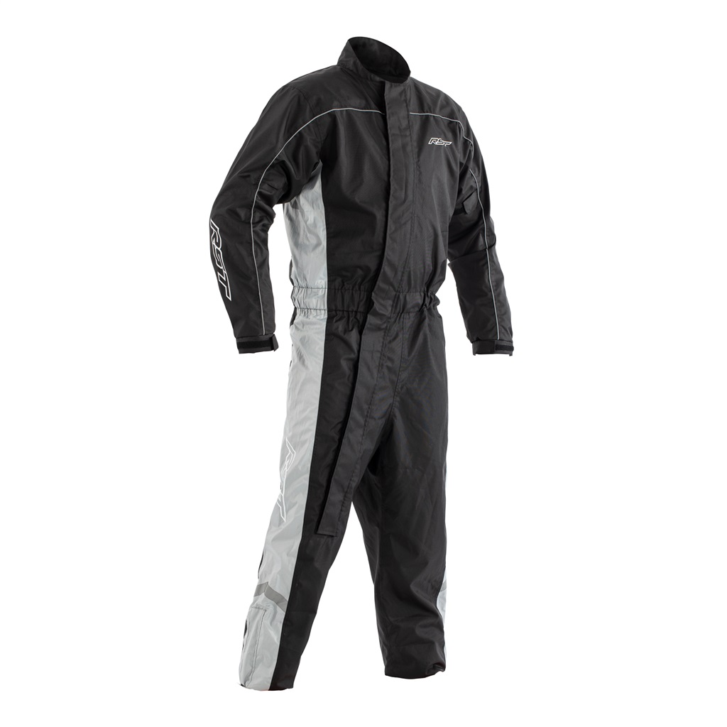 RST Waterproof Rain Suit 1-Piece Grey/Hi-Viz