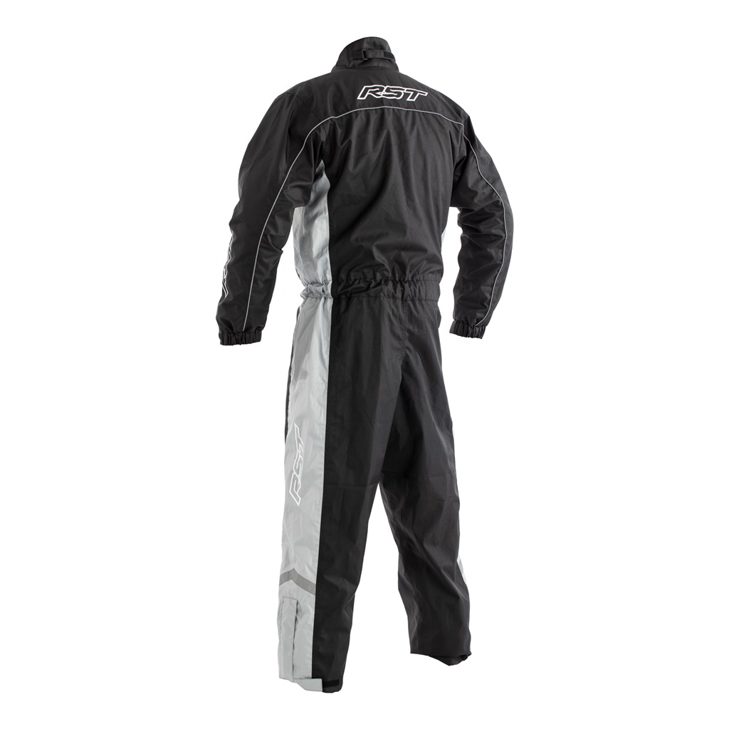 RST Waterproof Rain Suit 1-Piece Grey/Hi-Viz