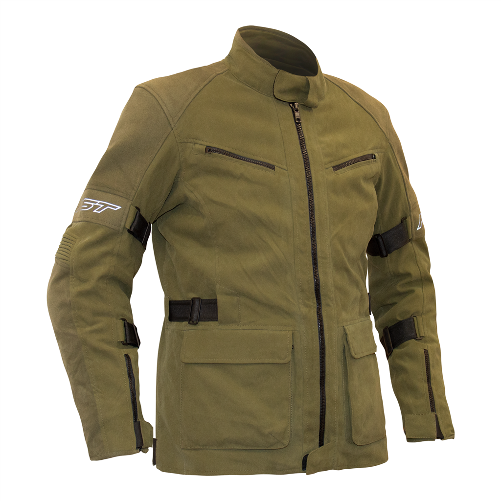 RST Pro Series Raid CE Men's Textile Jacket - Military Green