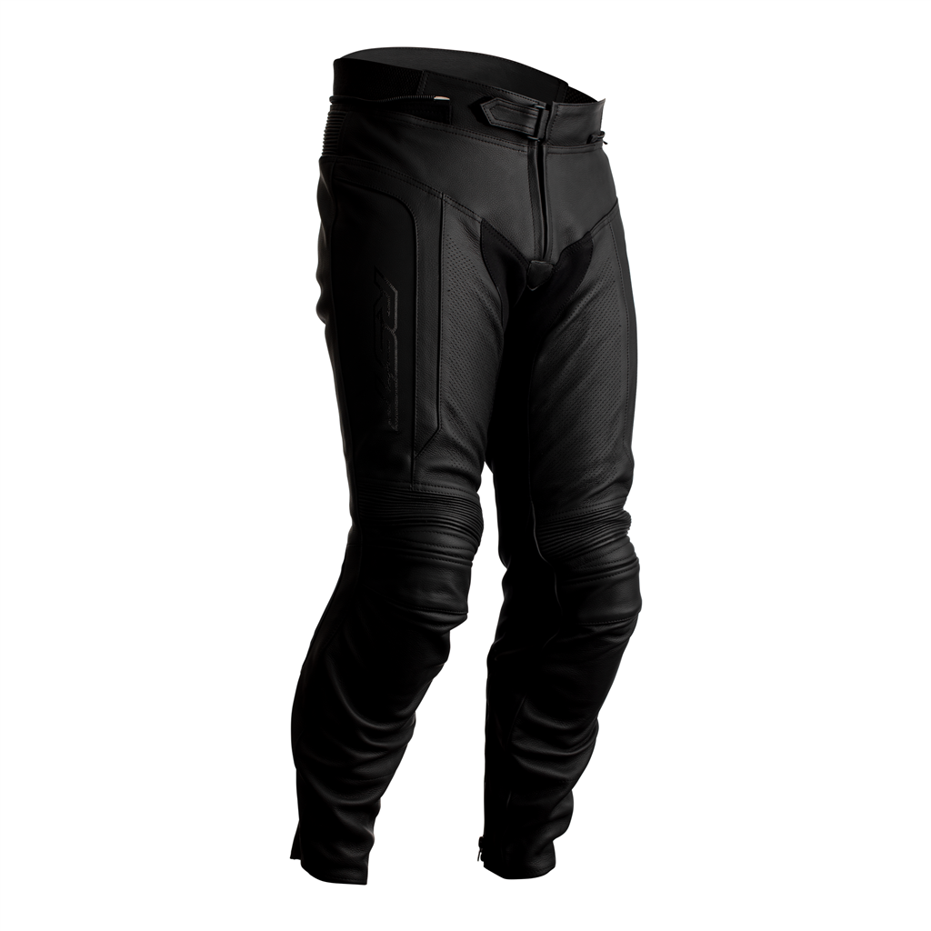 RST Axis Leather Motorcycle Jeans CE (Black)
