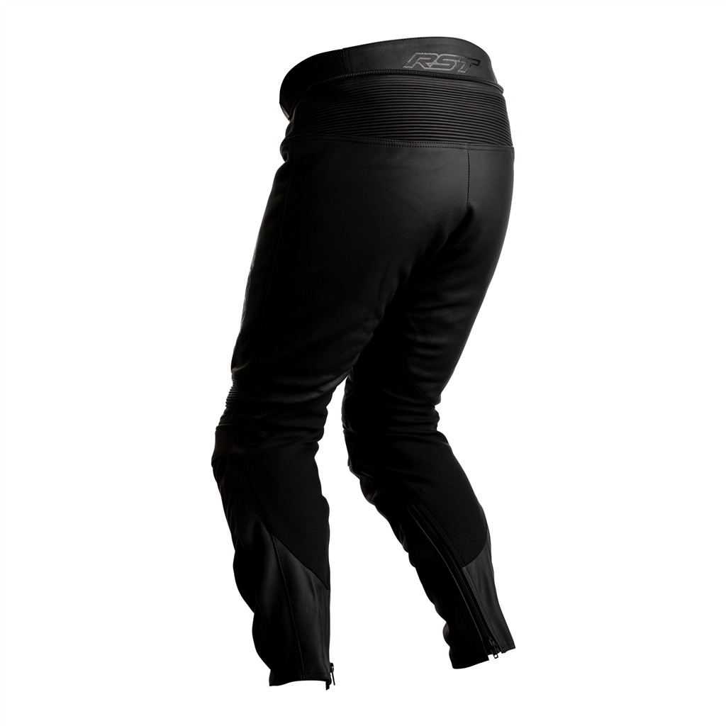 RST Axis Leather Motorcycle Jeans CE (Black)