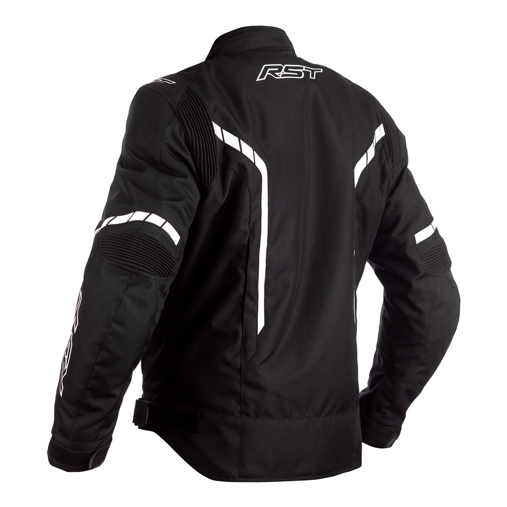 RST Axis Motorcycle Jacket CE (Black/Black/White)