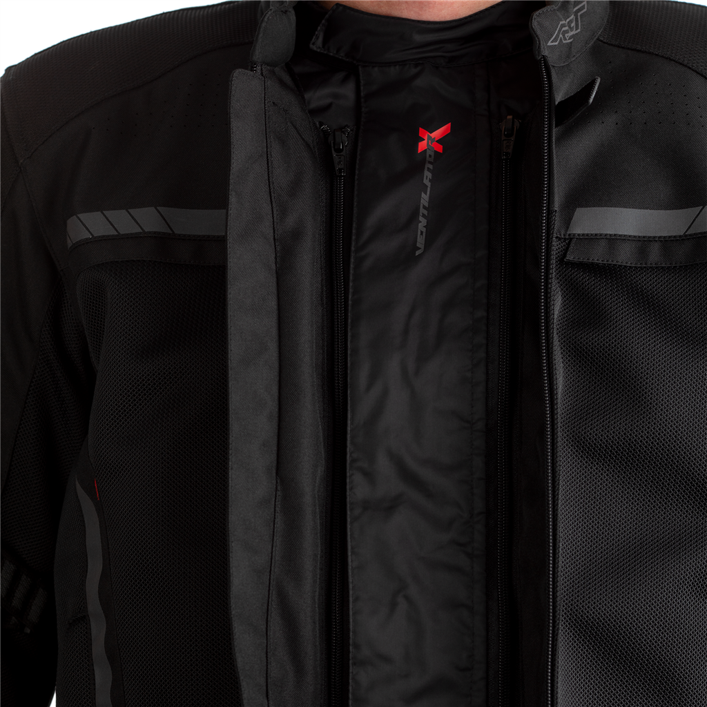 RST Pro Series Ventilator-X Motorcycle Jacket CE (Black/Black)