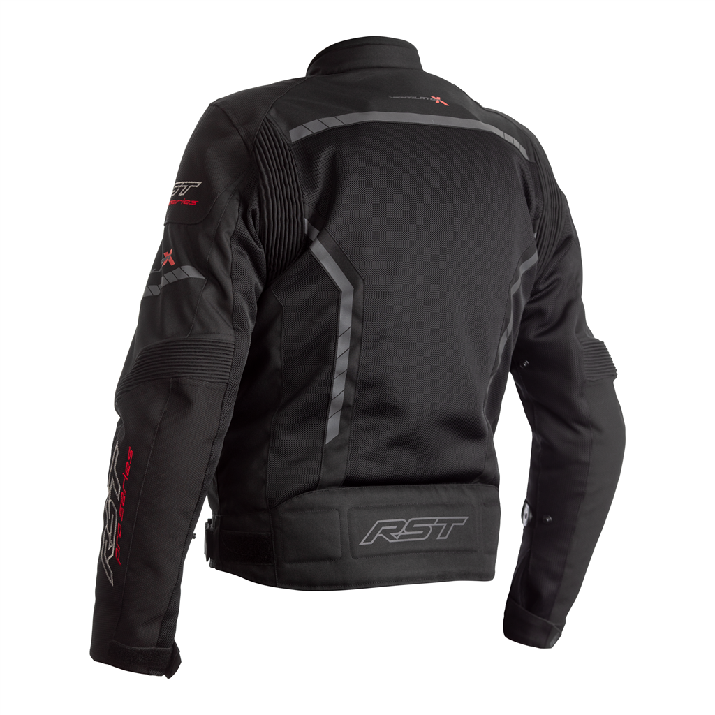 RST Pro Series Ventilator-X Motorcycle Jacket CE (Black/Black)